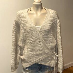 TOPSHOP WRAP SWEATER / CARDIGAN